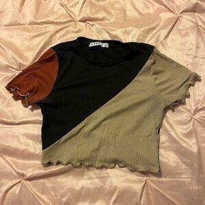 Multiple Color Cropped shirt